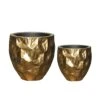 2er Set Indoor Pflanzkübel Mit Einsatz - Polystone Goldfarben - Estador 2 2er Set Indoor Pflanzkübel Mit Einsatz - Polystone Goldfarben - Estador -Pflanz Traum Verkaufsgeschäft 2er set indoor pflanzkuebel mit einsatz polystone goldfarben estador