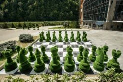 32-teiliges Schachfiguren Set - Topiary - GFK & Kunstrasen - Schach Set -Pflanz Traum Verkaufsgeschäft 32 teiliges schachfiguren set topiary gfk kunstrasen schach set9