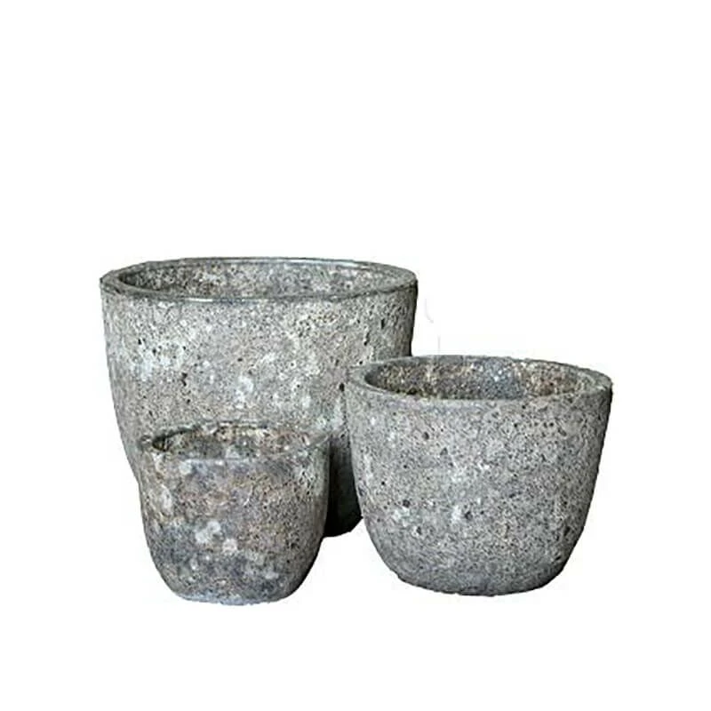 3er Set Garten Pflanzkübel Im Antik Look - Sutera 4 3er Set Garten Pflanzkübel Im Antik Look - Sutera – Bild 2