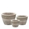 3er Set Pflanzkübel - Terrakotta - Rund - Florales Muster - Saira 2 3er Set Pflanzkübel - Terrakotta - Rund - Florales Muster - Saira -Pflanz Traum Verkaufsgeschäft 3er set pflanzkuebel terrakotta rund florales muster saira