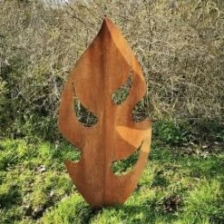 4er Set Gartendeko Blätter Aus Rost Metall - Zum Stecken Oder Legen - Martha -Pflanz Traum Verkaufsgeschäft 4er set gartendeko blaetter aus rost metall zum stecken oder legen martha5