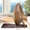 Abstrakte Designer Bronzeplastik - Schiff & Pflug - Limitiert - Aufbruch -Pflanz Traum Verkaufsgeschäft abstrakte designer bronzeplastik schiff pflug limitiert aufbruch