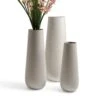 Aluminium Gartenvasen Rund Und Elegant Im 3er Set - Louis Set Sand -Pflanz Traum Verkaufsgeschäft aluminium gartenvasen rund und elegant im 3er set louis set sand