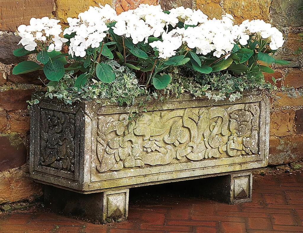 Antik Stein Blumenkübel Groß XXL - Coley Park 4 Antik Stein Blumenkübel Groß XXL - Coley Park – Bild 2