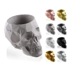 Außergewöhnlicher Totenschädel-Blumentopf Aus Beton - Gauguin -Pflanz Traum Verkaufsgeschäft aussergewoehnlicher totenschaedel blumentopf aus beton gauguin4