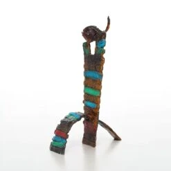 Bunte Bronzeplastik Als Limitierte Designerskulptur - Chaise Magique I -Pflanz Traum Verkaufsgeschäft bunte bronzeplastik als limitierte designerskulptur chaise magique i3