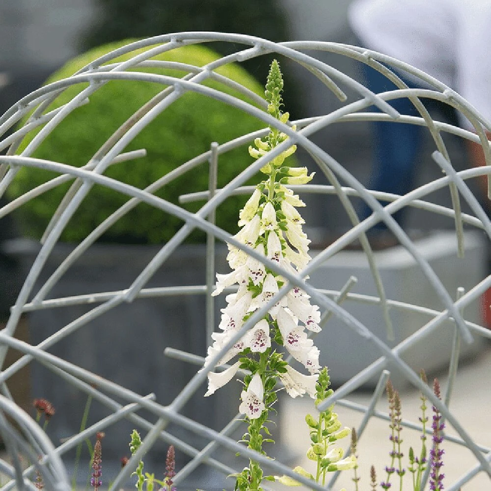 Deko Kugel Für Den Außenbereich Aus Metall Mit Rundstreben - Ollegiro Meno 5 Deko Kugel Für Den Außenbereich Aus Metall Mit Rundstreben - Ollegiro Meno – Bild 3