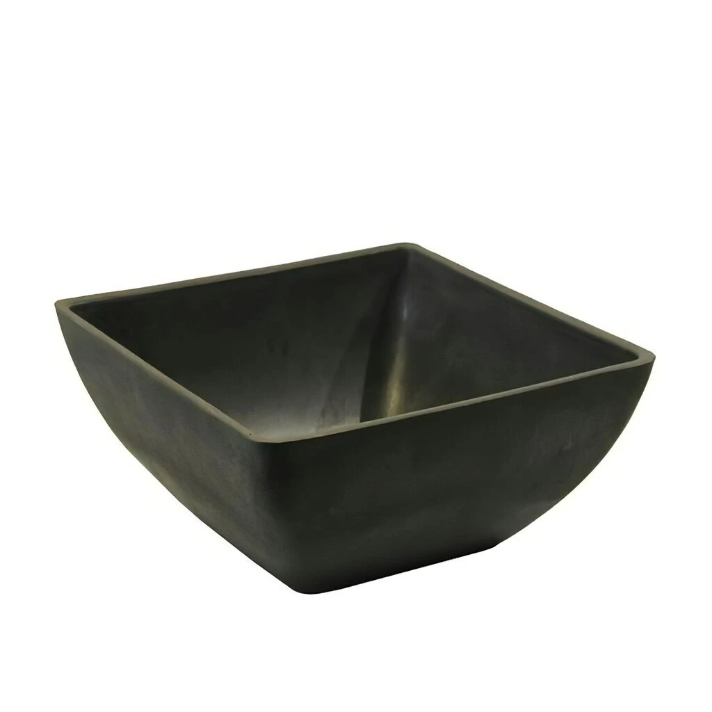 Eckige Pflanzschale Aus Kunststoff In Stein Optik - Merida 3 Eckige Pflanzschale Aus Kunststoff In Stein Optik - Merida