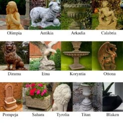 Eckiger Pflanztrog Aus Steinguss - Florales Design - Diotima -Pflanz Traum Verkaufsgeschäft eckiger pflanztrog aus steinguss florales design diotima4