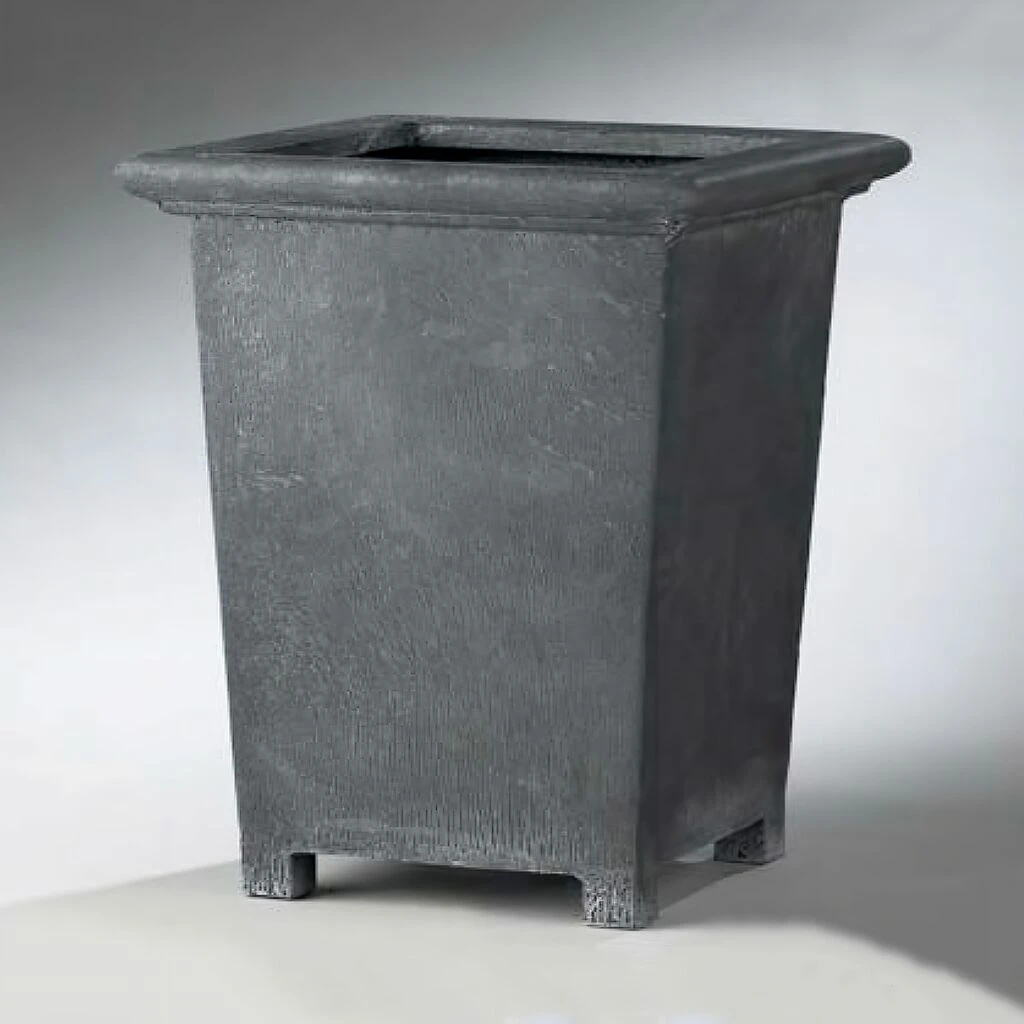 Eckiges Pflanzgefäß Mit Füßen Aus Stahl Oder Rostoptik - Lerana Frano 3 Eckiges Pflanzgefäß Mit Füßen Aus Stahl Oder Rostoptik - Lerana Frano