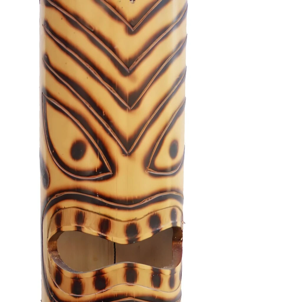 Einzigartiges Windspiel Im Tiki Design Aus Bambusholz - Wayan 4 Einzigartiges Windspiel Im Tiki Design Aus Bambusholz - Wayan – Bild 2