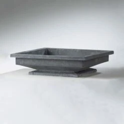 Flache Pflanzschale & Vogelbad Aus Stahl/Cortenstahl - Fonare Hira