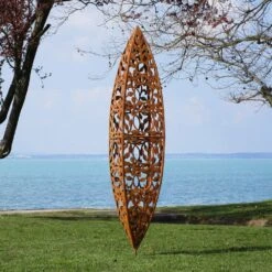 Florale Garten Plastik Aus Metall - Zapfenform - Groß - Emperon -Pflanz Traum Verkaufsgeschäft florale garten plastik aus metall zapfenform gross emperon3