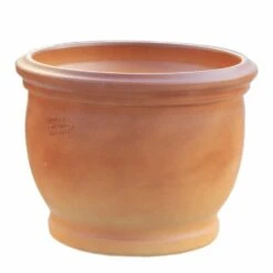 Garten Blumentopf Groß - Steinzeug Frostsicher - Terrakotta Rund - Peitho Agite