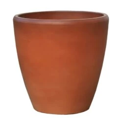 Garten Blumentopf Terrakotta - Steinzeug Winterfest - Rund - Akaste Agite