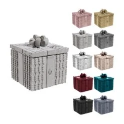 Garten Kerzenhalter Geschenk Mit Schleife Aus Beton - Predina -Pflanz Traum Verkaufsgeschäft garten kerzenhalter geschenk mit schleife aus beton predina3