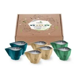 Garten Kerzenhalter Geschenk Mit Schleife Aus Beton - Predina -Pflanz Traum Verkaufsgeschäft garten kerzenhalter geschenk mit schleife aus beton predina8