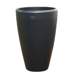 Garten Pflanzgefäß Hoch - Anthrazit - Steinzeug Frostfest Kaufen - Elektra Niger