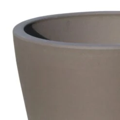 Garten Pflanzgefäß In Grau - Steinzeug Frostsicher - Rund - Votum Grigio -Pflanz Traum Verkaufsgeschäft garten pflanzgefaess in grau steinzeug frostsicher rund votum grigio2