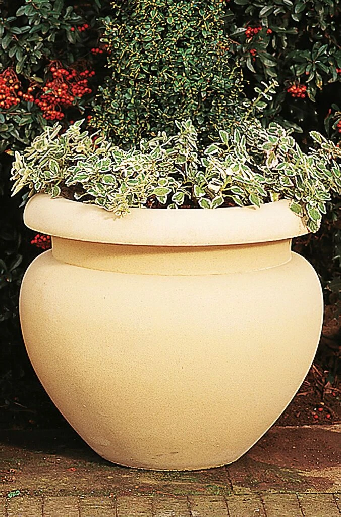 Garten Pflanzgefäße Rund Frostsicher - Wimbley Court 4 Garten Pflanzgefäße Rund Frostsicher - Wimbley Court – Bild 2