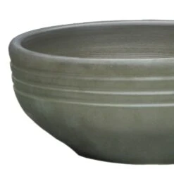 Garten Pflanzschale In Grün - Steinzeug Frostsicher - Zeitlos - Telesto Tropu -Pflanz Traum Verkaufsgeschäft garten pflanzschale in gruen steinzeug frostsicher zeitlos telesto tropu2