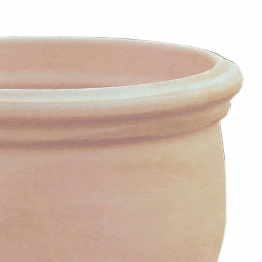 Garten Pflanztopf Terrakotta - Steinzeug Winterfest - Rund - Peitho Terra Hell 4 Garten Pflanztopf Terrakotta - Steinzeug Winterfest - Rund - Peitho Terra Hell – Bild 2