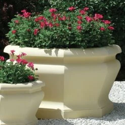 Großer Garten Pflanzkübel Stein - Athena -Pflanz Traum Verkaufsgeschäft grosser garten pflanzkuebel stein athena3