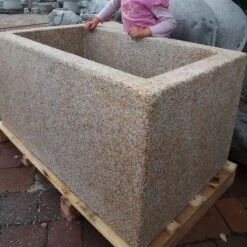 Großer Naturstein Pflanztrog - Kigali -Pflanz Traum Verkaufsgeschäft grosser naturstein pflanztrog kigali2