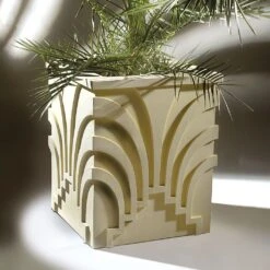 Großer Pflanzkübel Modern - Torquatus