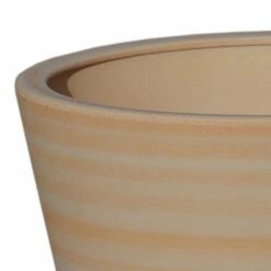 Großer Runder Blumenkübel Terrakotta - Keramik Frostsicher - Votum Terra Henna -Pflanz Traum Verkaufsgeschäft grosser runder blumenkuebel terrakotta keramik frostsicher votum terra henna2