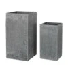 Hohe Eckige Pflanztöpfe Aus Kunststoff In Steinoptik 2er Set - Palmanova 1 Hohe Eckige Pflanztöpfe Aus Kunststoff In Steinoptik 2er Set - Palmanova -Pflanz Traum Verkaufsgeschäft hohe eckige pflanztoepfe aus kunststoff in steinoptik 2er set palmanova