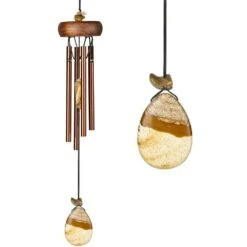 Klangspiel Windspiel Metall Woodstock Precious Stones Chimes - Prairie Jasper -Pflanz Traum Verkaufsgeschäft klangspiel windspiel metall woodstock precious stones chimes prairie jasper3