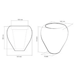 Klassischer Blumentopf Mit Modernem Muster Aus Beton - Mirono 13 Klassischer Blumentopf Mit Modernem Muster Aus Beton - Mirono -Pflanz Traum Verkaufsgeschäft klassischer blumentopf mit modernem muster aus beton mirono5