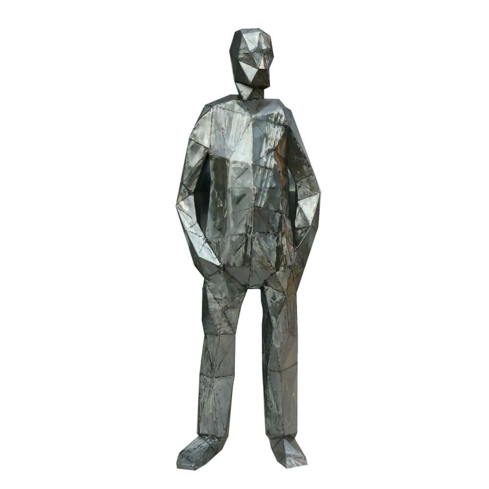 Lebensgroße Männer Dekofigur Im Pop-Art Stil Aus Upcycelten Fässern - Kaleo 7 Lebensgroße Männer Dekofigur Im Pop-Art Stil Aus Upcycelten Fässern - Kaleo – Bild 5