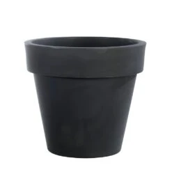 Leichter Outdoor Pflanzkübel Aus Kunststoff - Anthrazit - Pinto