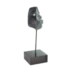 Limitierte Maskenplastik Aus Bronze Mit Sockel - Mask I -Pflanz Traum Verkaufsgeschäft limitierte maskenplastik aus bronze mit sockel mask i3