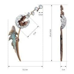 Löwenzahn Garten Wandfigur Aus Bronze/Alu - Pusteblume -Pflanz Traum Verkaufsgeschäft loewenzahn garten wandfigur aus bronze alu pusteblume3