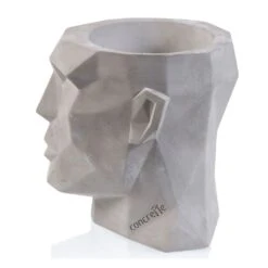 Mann Kopf Blumentopf Aus Beton - Modern - Apollo Design - Moholy -Pflanz Traum Verkaufsgeschäft mann kopf blumentopf aus beton modern apollo design moholy5
