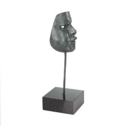 Maskenfigur Aus Bronze - Limitierte Künstleredition - Mask II -Pflanz Traum Verkaufsgeschäft maskenfigur aus bronze limitierte kuenstleredition mask ii3