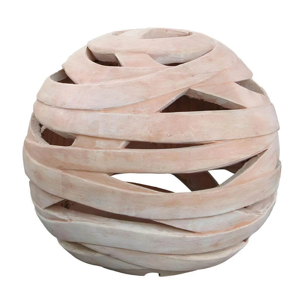 Moderne Deko Kugel Aus Terrakotta - Anwar 3 Moderne Deko Kugel Aus Terrakotta - Anwar