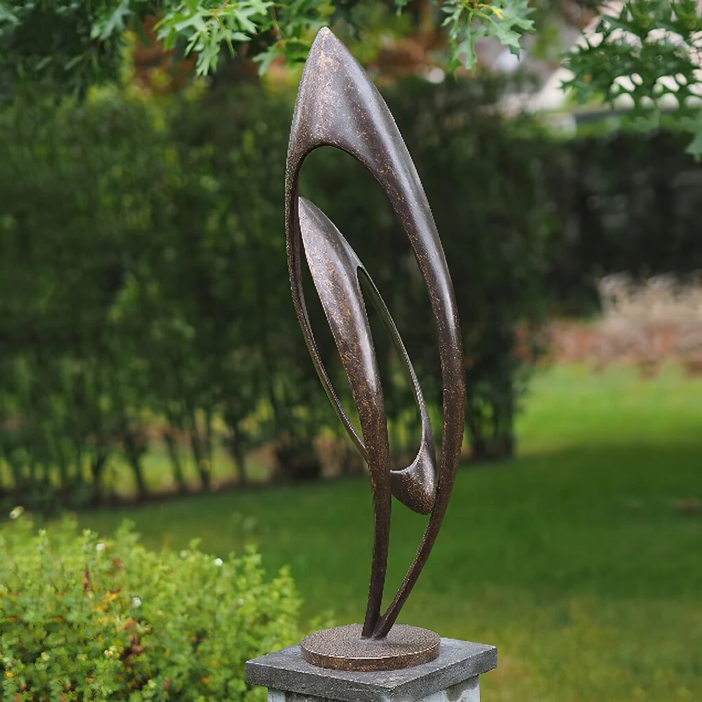Moderne Gartenplastik Aus Bronzeguss - Senofa 3 Moderne Gartenplastik Aus Bronzeguss - Senofa