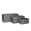 Moderne Pflanztröge Im 3er Set - Polystone Steingrau - Arzene -Pflanz Traum Verkaufsgeschäft moderne pflanztroege im 3er set polystone steingrau arzene
