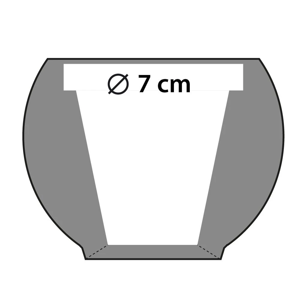Moderner Pflanztopf Aus Beton Mit Rautenmuster - Koherna 8 Moderner Pflanztopf Aus Beton Mit Rautenmuster - Koherna – Bild 6