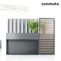 Moderner Sichtschutz Mit Pflanzgefäß Anthrazit - Ticino Sichtschutz -Pflanz Traum Verkaufsgeschäft moderner sichtschutz mit pflanzgefaess anthrazit ticino sichtschutz6