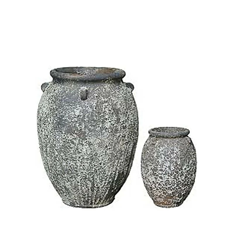 Outdoor Pflanzamphore Im Antik Look - 2er Set - Posada 4 Outdoor Pflanzamphore Im Antik Look - 2er Set - Posada – Bild 2