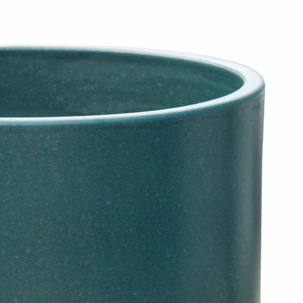 Outdoor Pflanzgefäß Aus Steinzeug - Grün - Frostsicher - Rund - Rivus Verde 4 Outdoor Pflanzgefäß Aus Steinzeug - Grün - Frostsicher - Rund - Rivus Verde – Bild 2