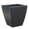Outdoor Pflanzkübel Anthrazit - Steinzeug Winterfest - Eckig - Klythia Niger