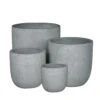 Outdoor Pflanztopf 4er Set - Glasfaser-Beton - Zement Grau - Nalani 2 Outdoor Pflanztopf 4er Set - Glasfaser-Beton - Zement Grau - Nalani -Pflanz Traum Verkaufsgeschäft outdoor pflanztopf 4er set glasfaser beton zement grau nalani