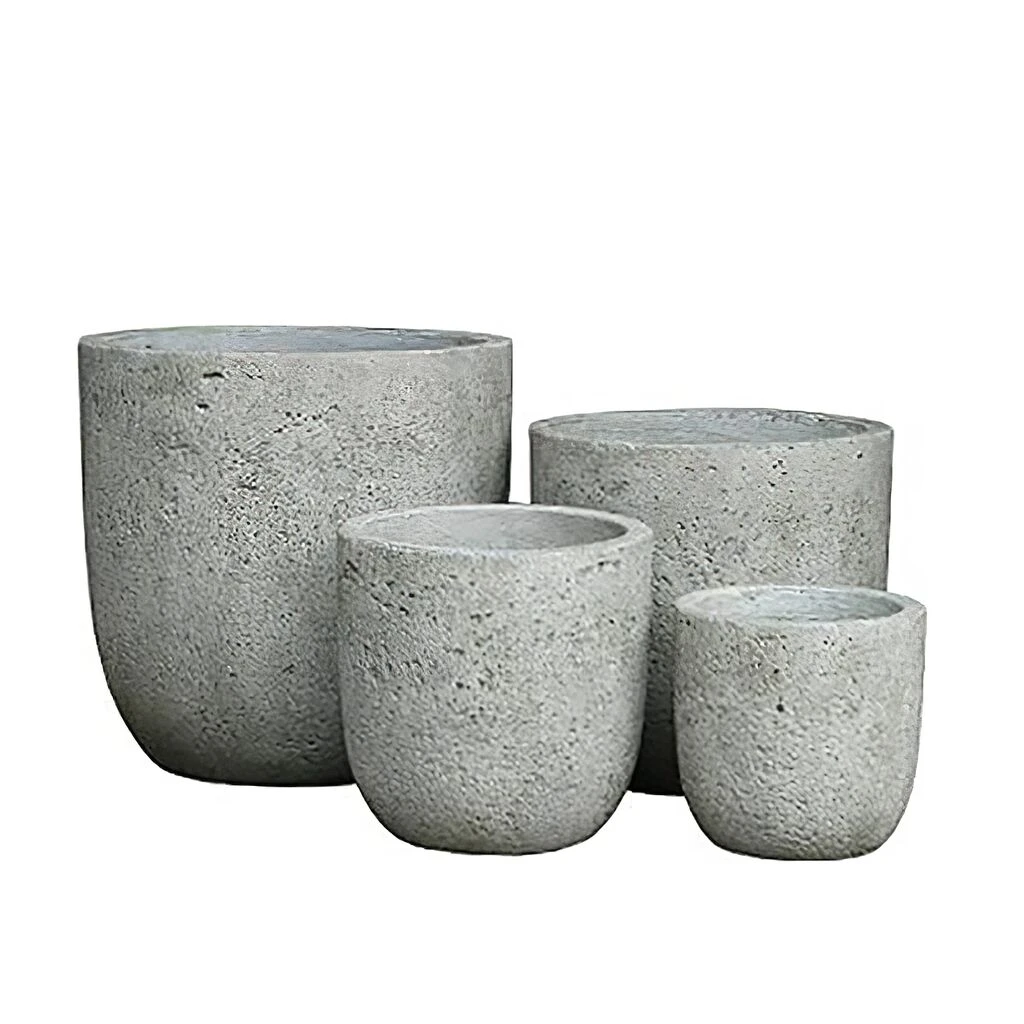 Outdoor Pflanztopf Im 4er Set - Steinoptik - Leicht & Winterfest - Allerona 4 Outdoor Pflanztopf Im 4er Set - Steinoptik - Leicht & Winterfest - Allerona – Bild 2