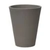 Outdoor Pflanztrog Aus Steinzeug - Frostfest - Rauchgrau - Rund - Amphiro Grigio -Pflanz Traum Verkaufsgeschäft outdoor pflanztrog aus steinzeug frostfest rauchgrau rund amphiro grigio